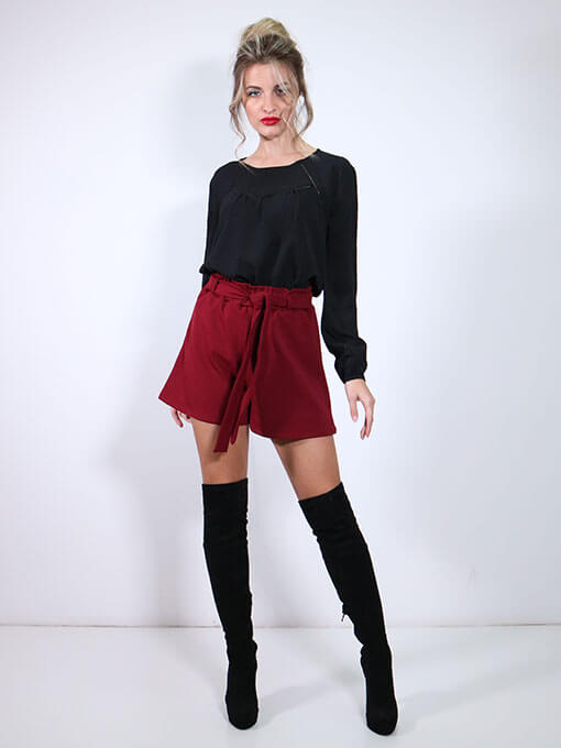 ΜΠΛΟΥΖΑ ΜΟΝΟΧΡΩΜΗ, ΜΑΚΡΥΜΑΝΙΚΗ, ΓΥΝΑΙΚΕΙΑ, ΜΑΥΡΗ