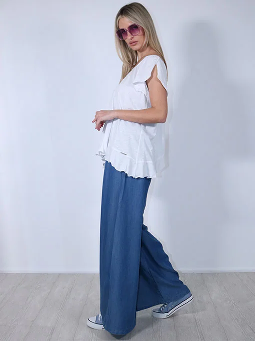 ΜΠΛΟΥΖΑ ΦΑΡΔΙΑ ΕΞΩΜΗ ΛΕΥΚΗ