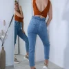 Crop top κεραμιδί εξώπλατο