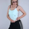 Μπούστο με εσωτερικά cups βεραμάν ελαστικό