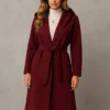Oversize Ζακέτα Τσόχα μπορντό