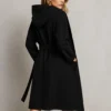 Oversize Ζακέτα Τσόχα μαύρη
