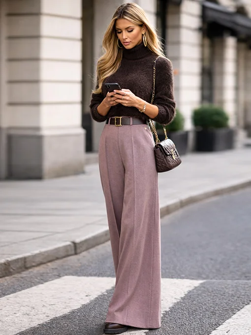 Παντελόνα τσόχα ροζ με ζώνη