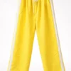 Παντελόνι φόρμα κίτρινο με ρίγα στο πλάι 