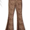 Παντελόνι καμπάνα με animal print